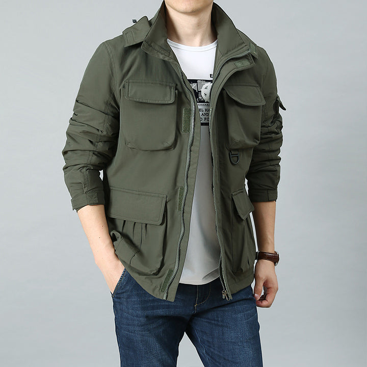 Herren Vielseitige Utility-Jacke Drune
