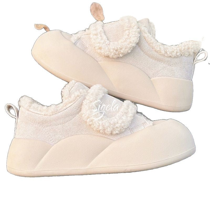 Damen Bequeme und stylische Sneaker mit Veloursleder-Details Drune