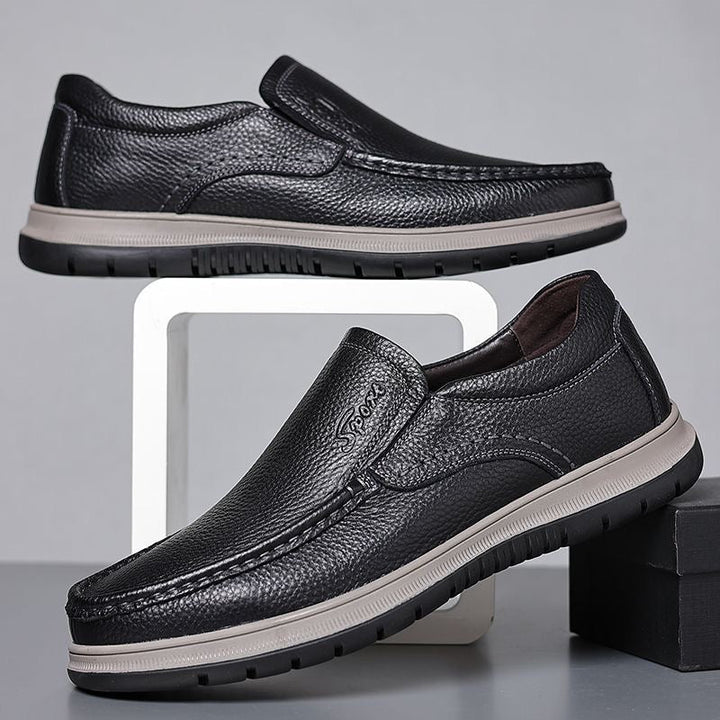 Herren elegante und bequeme Mokassins mit flexiblem Einstieg Drune