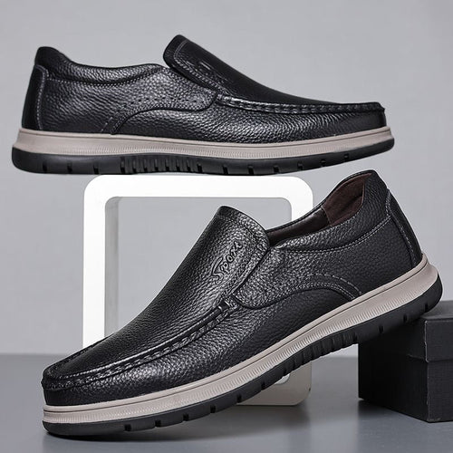 Herren elegante und bequeme Mokassins mit flexiblem Einstieg Drune