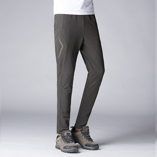 Damen Slim-Fit Stretch-Trekkinghose mit vorgeformten Knien und elastischem Komfortbund Drune