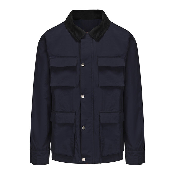 Herren funktionale Utility-Jacke mit praktischen Taschen Drune