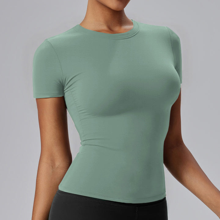 Damen Hochwertiges Fitness-T-Shirt mit elastischer Passform und atmungsaktiven Eigenschaften Drune