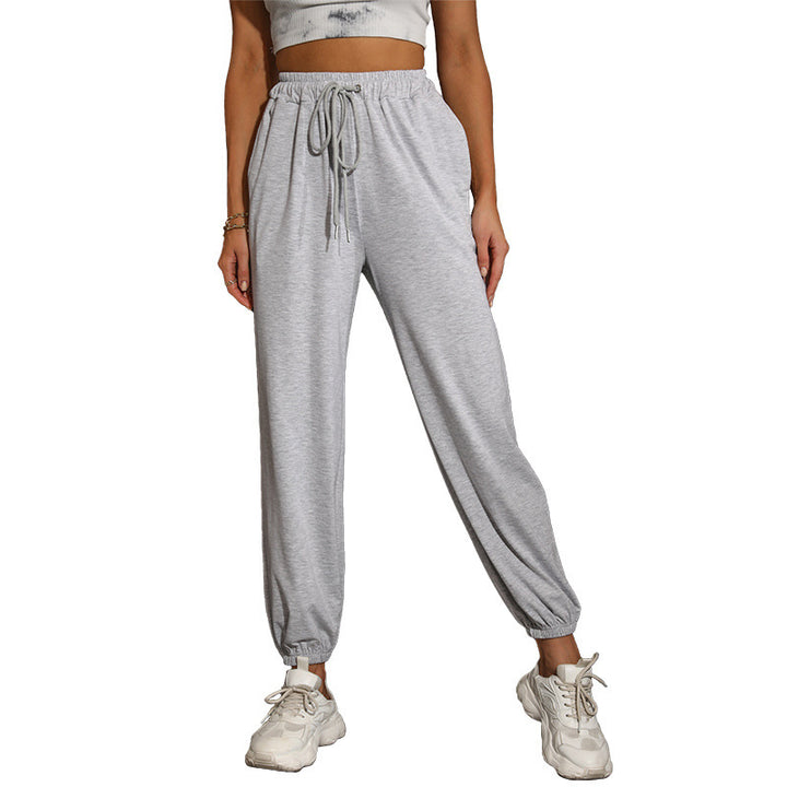 Damen Bequeme Jogginghose mit Gummibund Drune