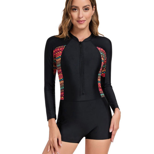 Damen Sportlicher Langarm-Surfanzug Drune