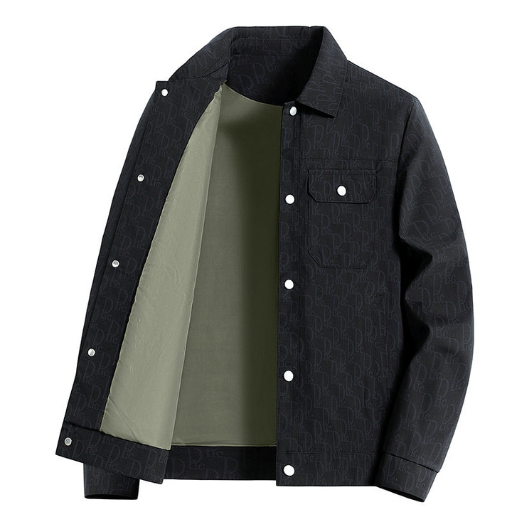 Herren Modische Utility-Jacke Drune