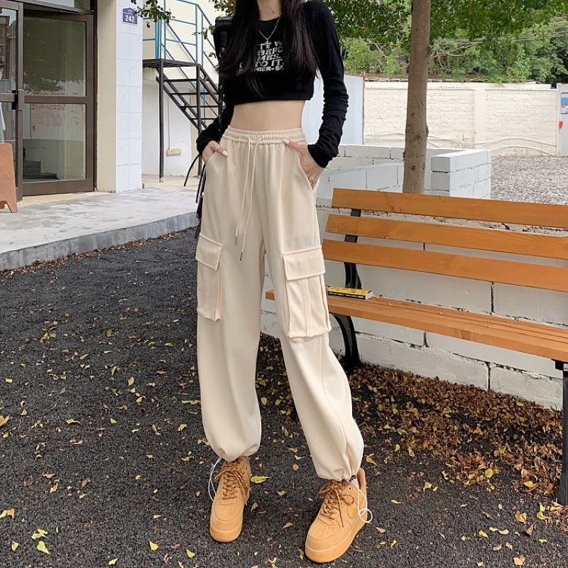Damen Cargo-Hose mit seitlichen Taschen Drune