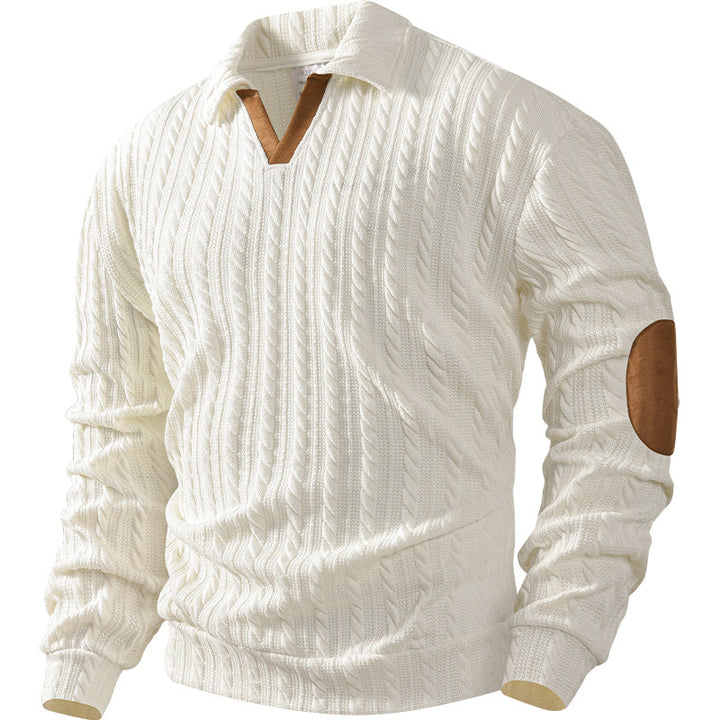 Herren Klassiker Strickpullover Drune