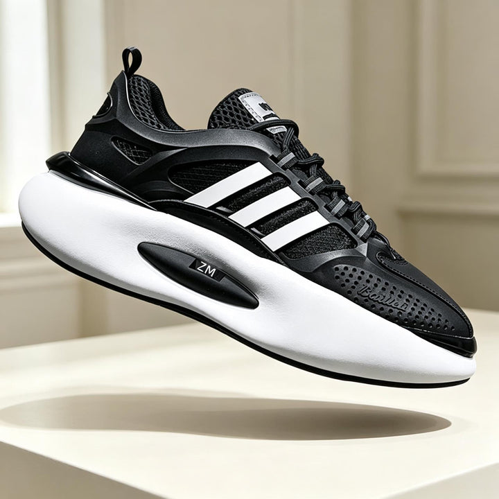 Herren Sportliche Sneakers mit atmungsaktivem Mesh und Dämpfung Drune