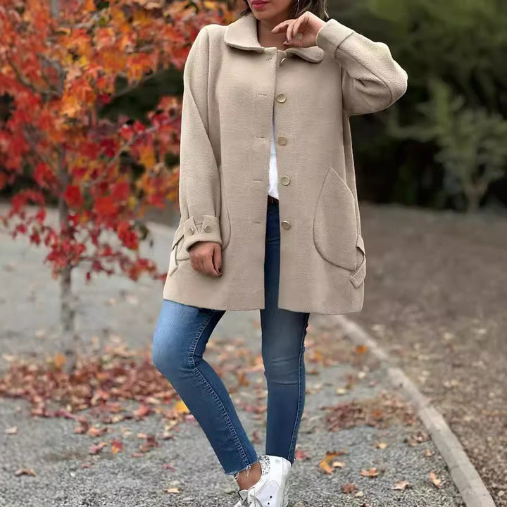 Damen urbaner Oversized Mantel Drune