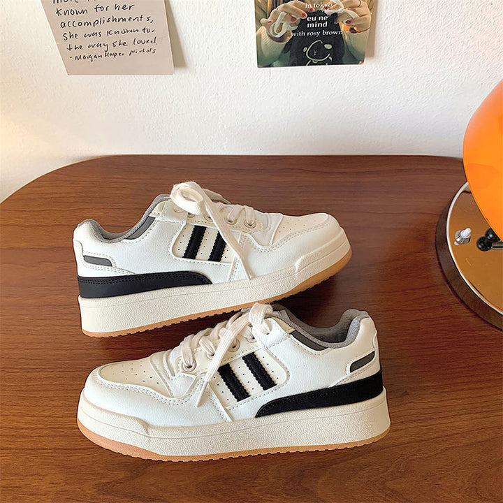 Damen Sportliche Sneakers mit dämpfendem Komfort und trendigen Akzenten Drune