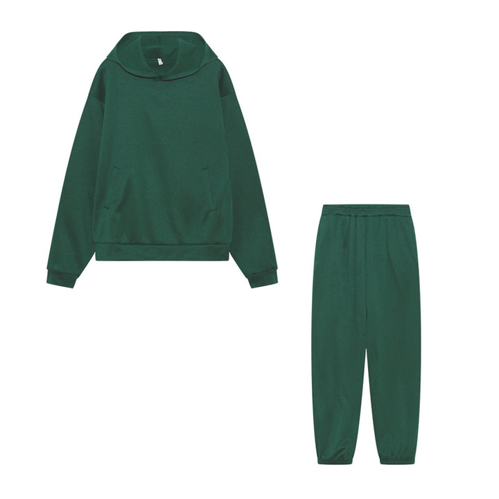 Damen Sportliches Set mit Hoodie und Jogginghose Drune