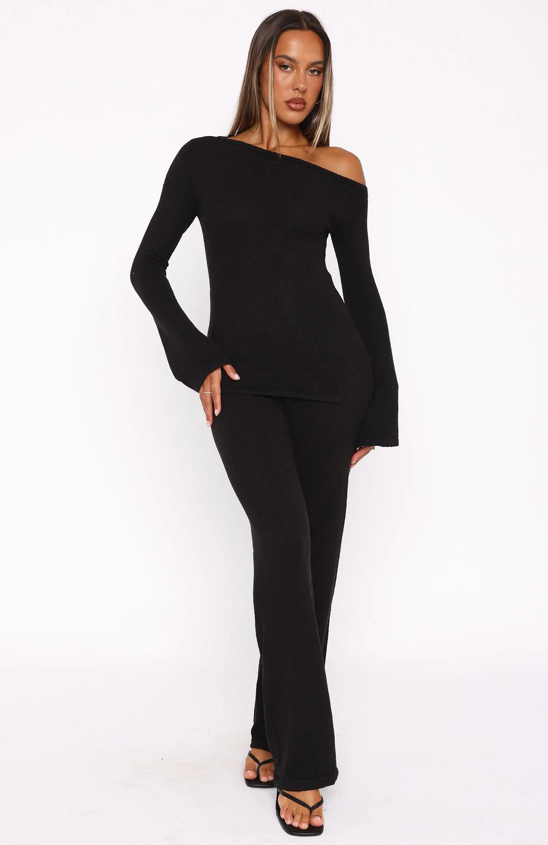 Damen Elegantes und modisches Strickanzug Drune