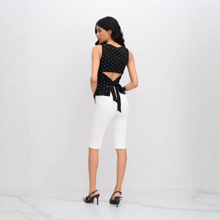 Damen Chic Rollkragen Top mit Raffung und Bindegürtel Drune