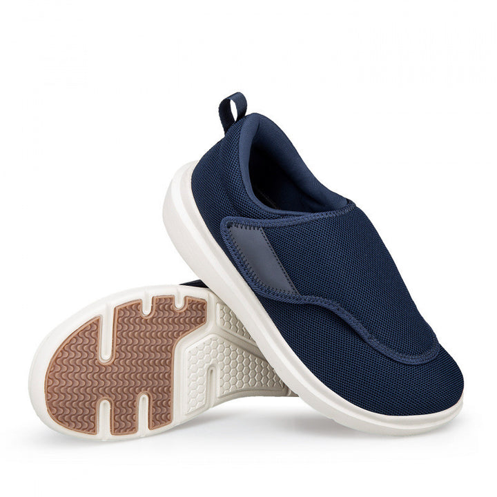 Herren Atmungsaktive Slip-On Sneaker mit Klettverschluss Drune