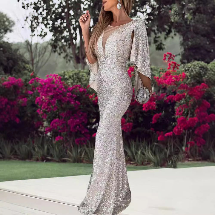 Damen glamouröses Abendkleid Drune