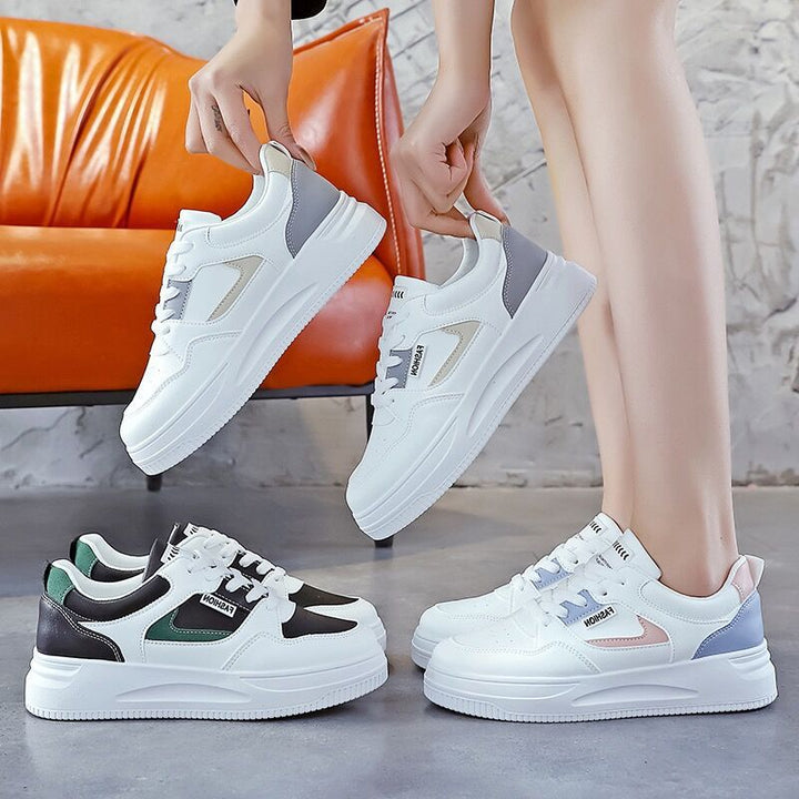 Damen moderne Sneaker mit gepolstertem Innenfutter und rutschfester Sohle Drune