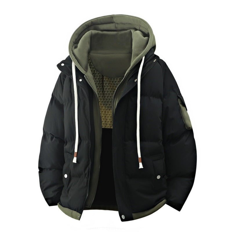 Damen Stilvolle Daunenjacke mit Hoodie