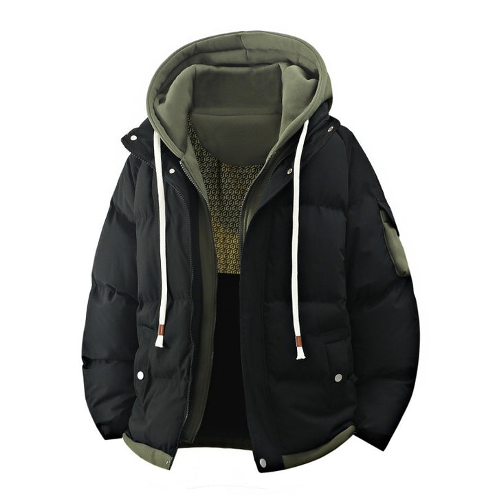 Damen Stilvolle Daunenjacke mit Hoodie