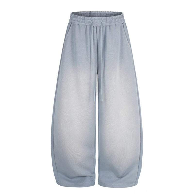 Damen weite Culotte-Sweathose mit elastischem Bund und Herz-Applikation Drune