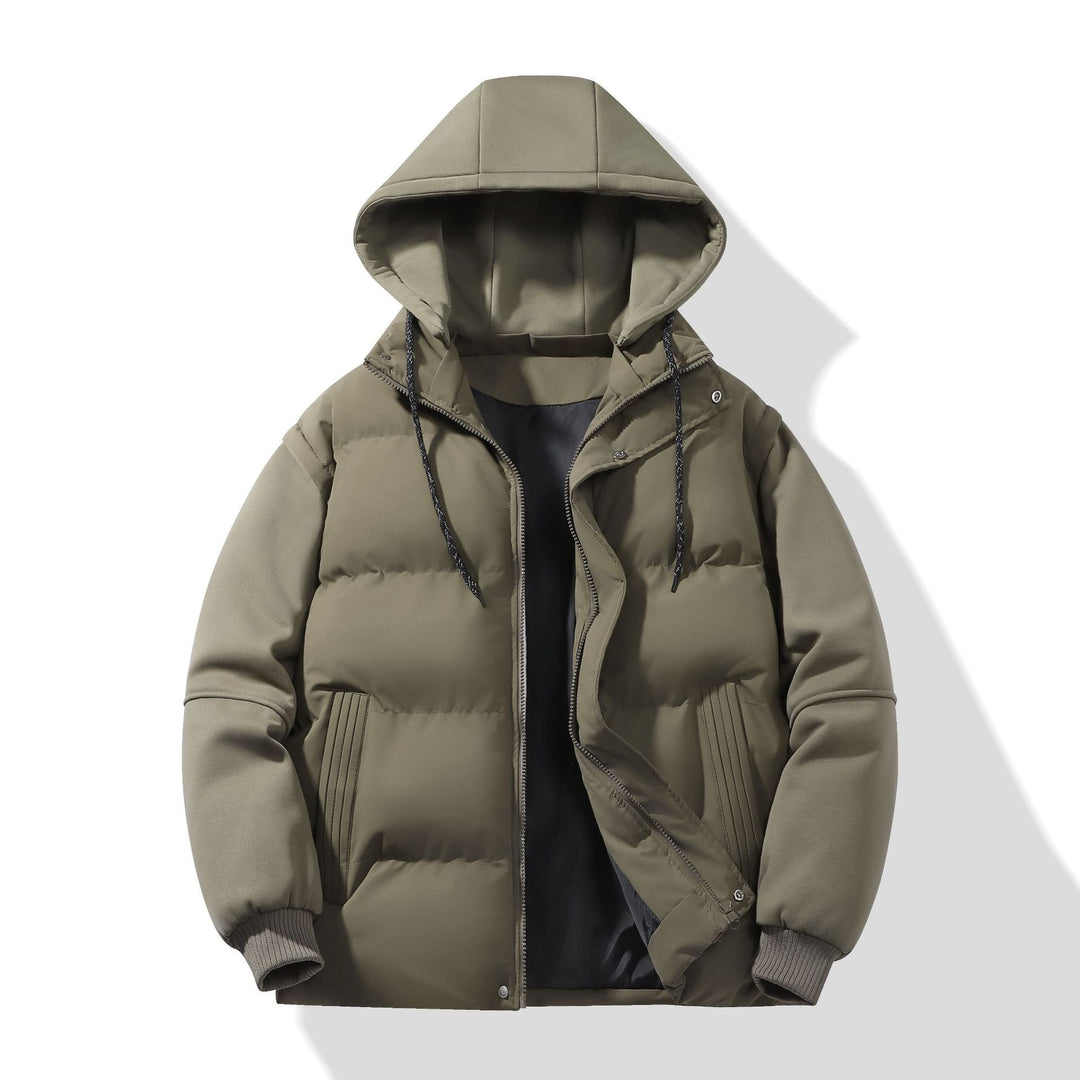 Herren Multifunktionale Steppjacke mit Kapuze Drune