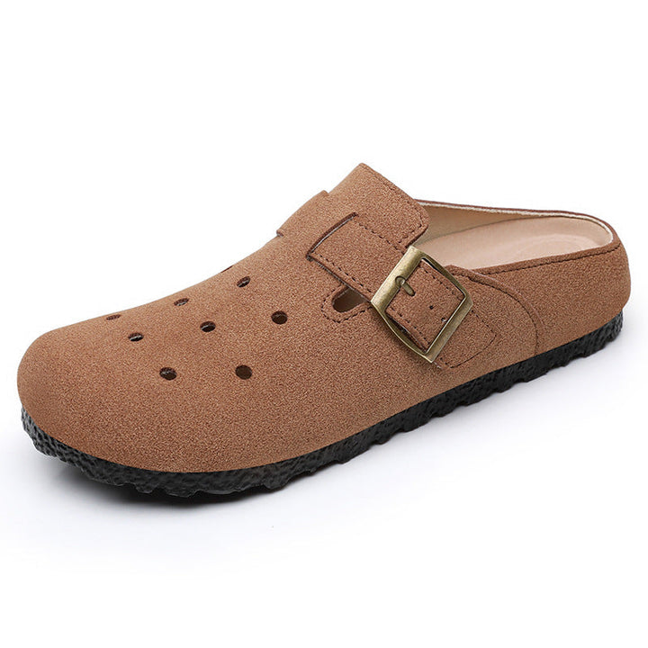 Damen Komfortable Clogs mit verstellbarem Riemen Drune