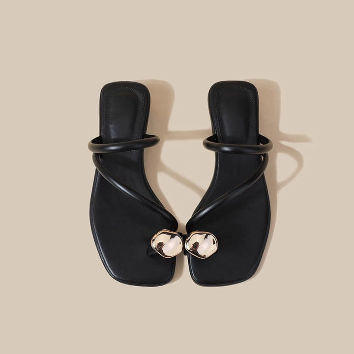Damen Elegante Sandalen mit hochwertigem Komfort und modischen Akzenten Drune