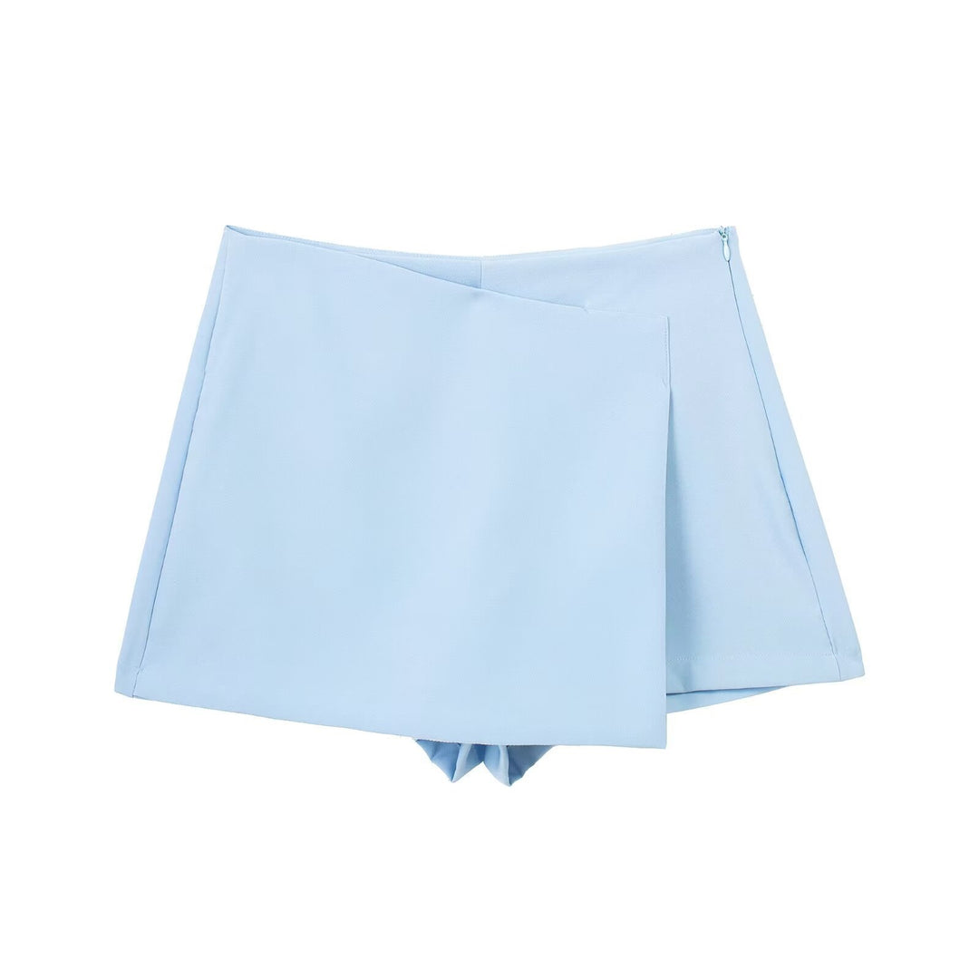 Damen sportliche Shorts mit elegantem Layering-Design Drune