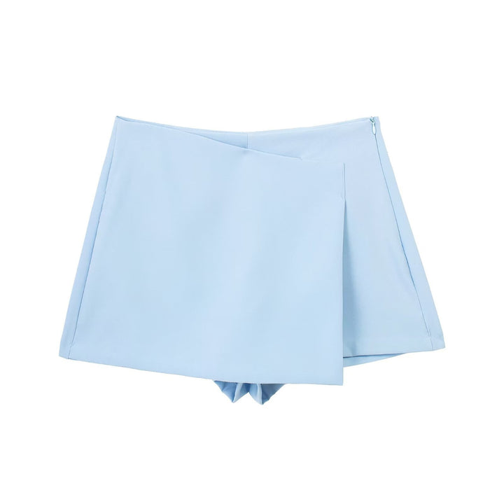 Damen sportliche Shorts mit elegantem Layering-Design Drune