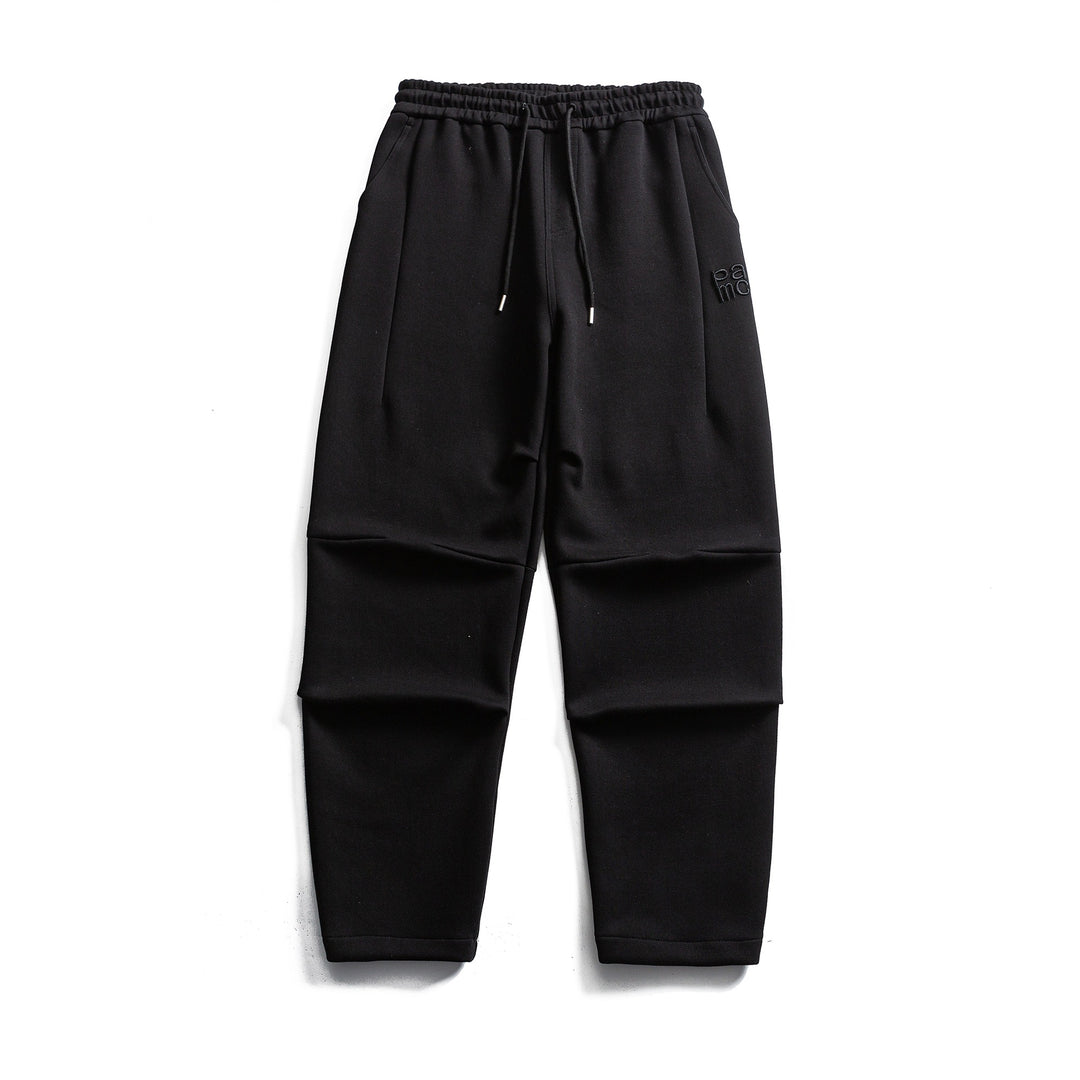 Herren Tapered Jogginghose mit elastischem Bund und Knie-Paneelen Drune