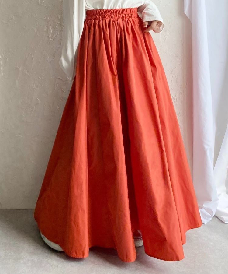 Damen Eleganter Teller‑Maxirock mit hohem Bund, versteckten Eingrifftaschen und verstärktem Saum Drune