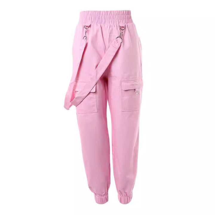 Damen Cargo-Hose mit praktischen Taschen und stylischem Gürtel Drune