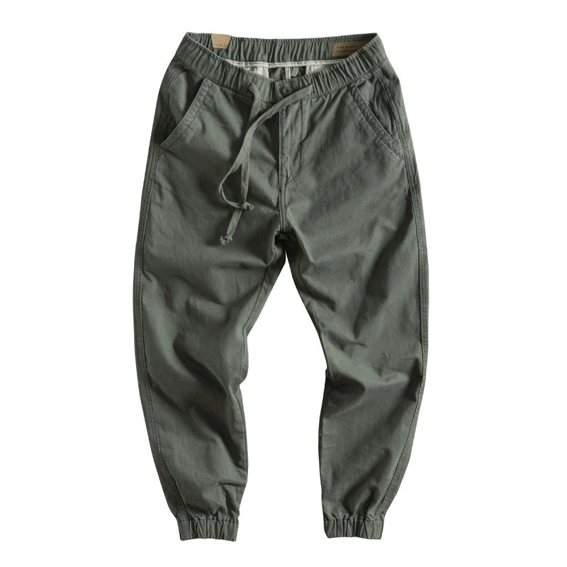 Herren Angesagte Cargo-Hosen mit Gummizug Drune