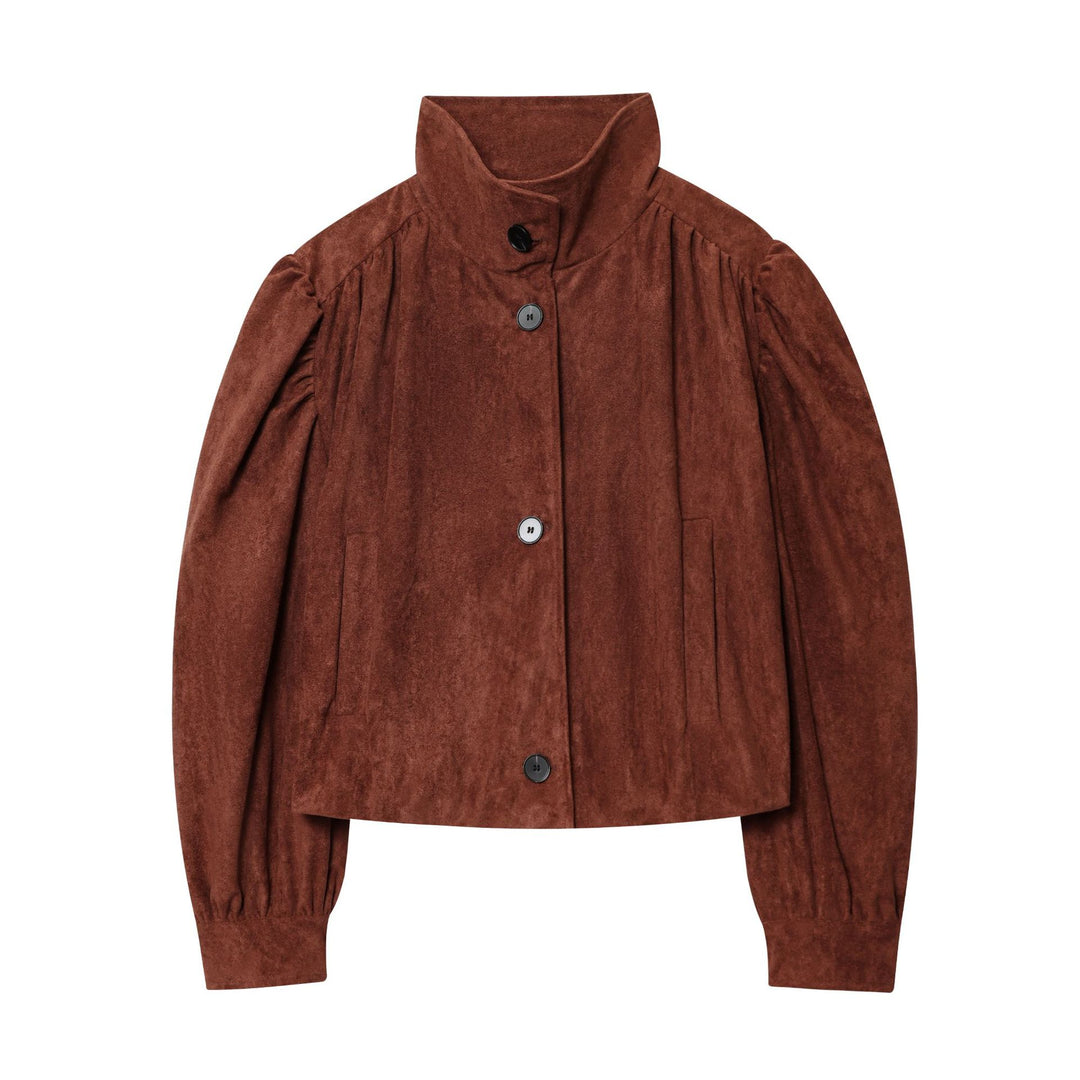 Damen elegante Wildlederjacke Drune 1759454316