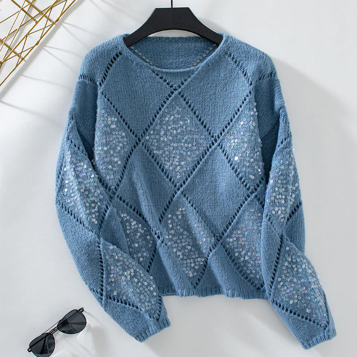 Drune | Luftiger Hohlstrickpullover Für Übergangszeit