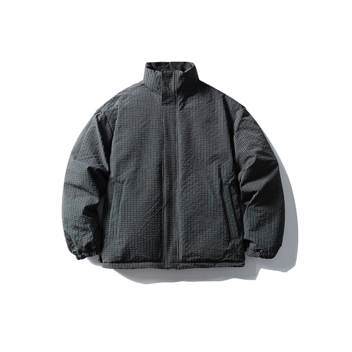 Herren Gesteppte Thermo-Isolationsjacke mit hohem Stehkragen Drune