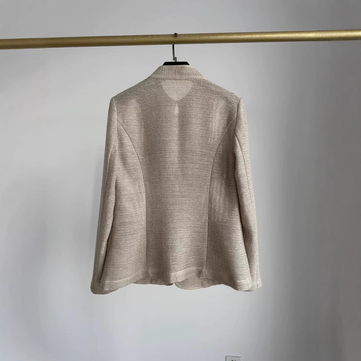 Damen Modische Sommerjacke aus leichtem Gewebe Drune