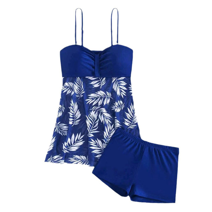 Damen Tankini-Set mit floralen Elementen Drune