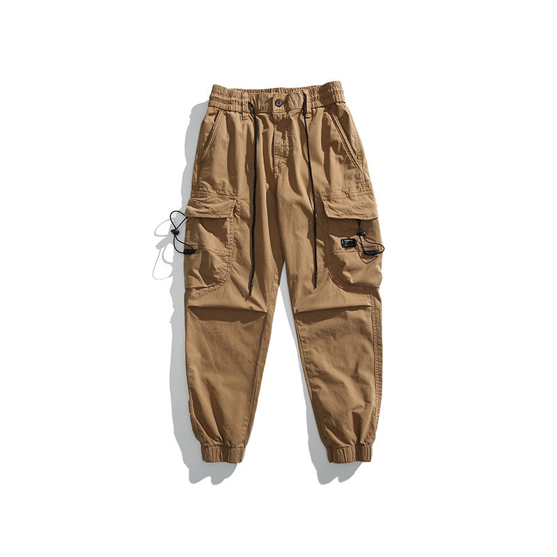Herren Utility-Cargo-Joggerhose mit elastischem Komfortbund und Multifunktions-Taschen Drune