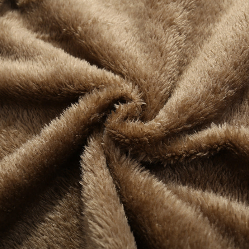 Herren wattierte Canvas‑Weste mit wärmender Teddyfutter‑Innenlage und praktischen Taschen Drune