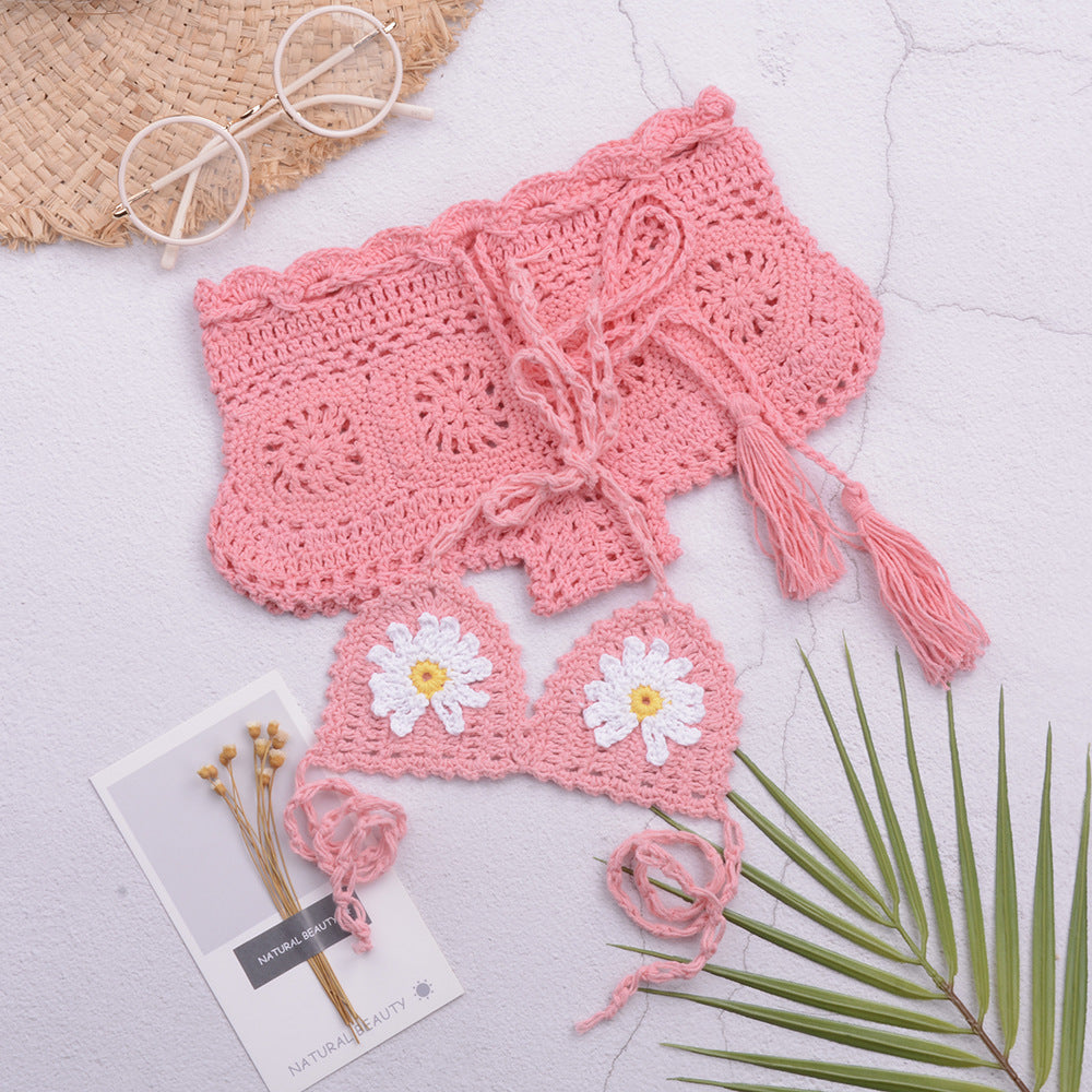 Damen Häkel-Bikini-Set Drune