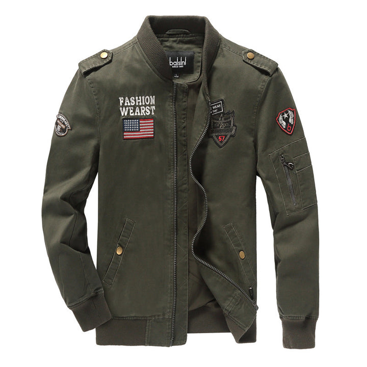 Herren stylische Bomberjacke Drune
