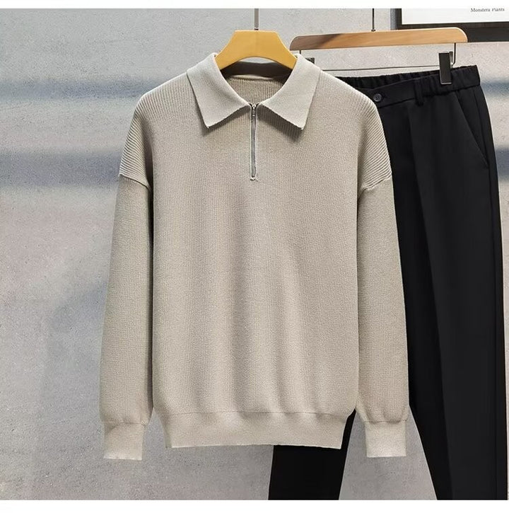 Damen Bequemer Grobstrickpullover Drune