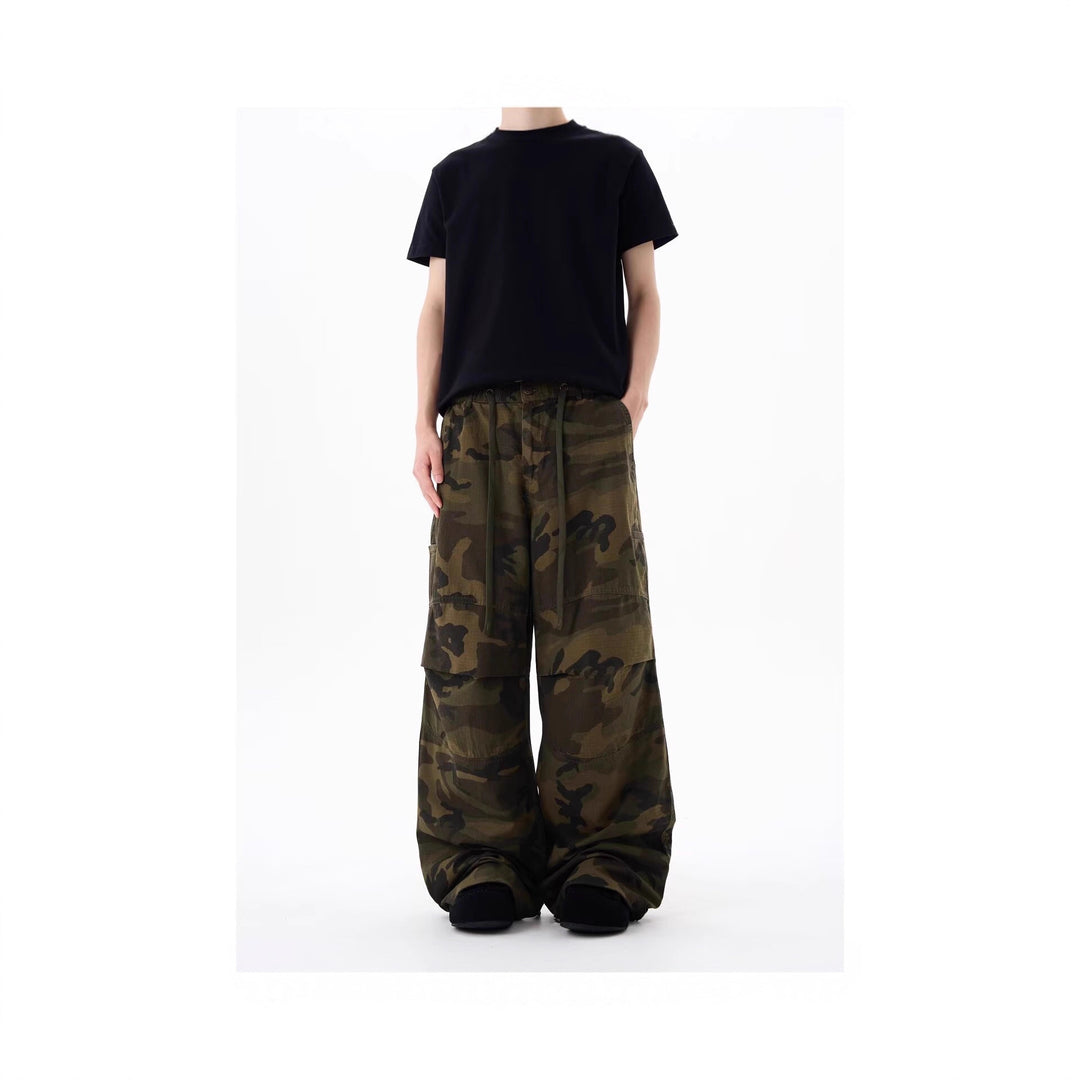 Herren Urbaner Cargo-Style Stoffhose Drune