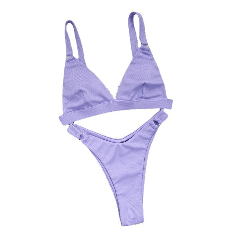 Damen Triangel-Bikini mit modischen Akzenten Drune