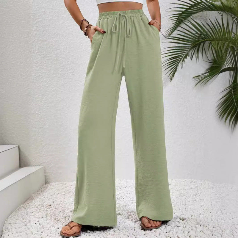 Damen Luftige Weite Sommerhosen Drune