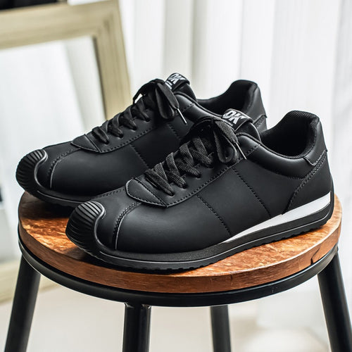 Unisex City-Sneaker mit geriffelter Zehenkappe und wasserabweisendem Kunstleder Drune