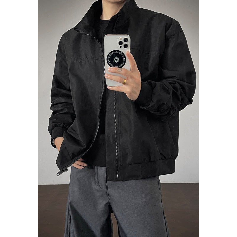 Herren Modische Freizeitjacke Drune