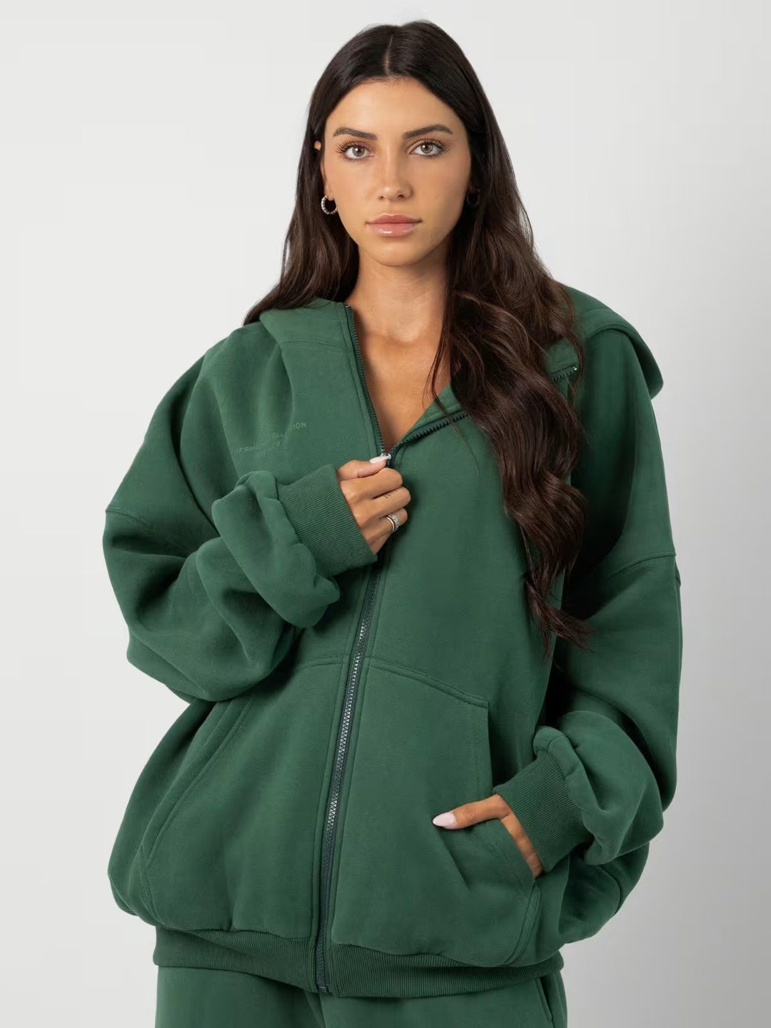 Damen Lässiges Kapuzenpullover und Jogginghose Set Drune
