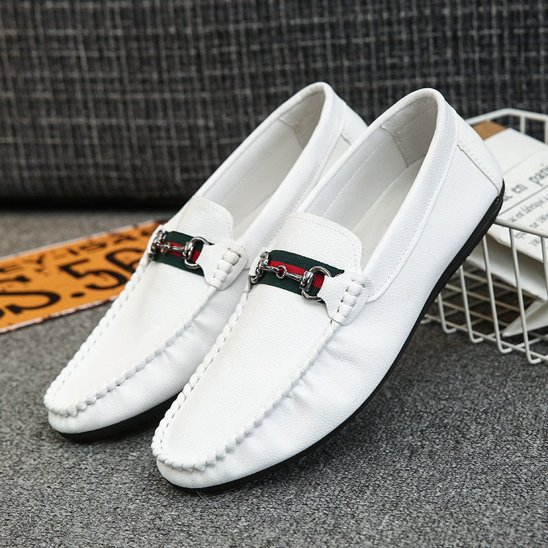 Herren Elegante Mokassins mit Zierschnalle